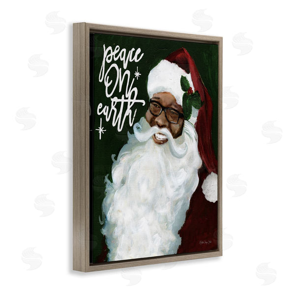 Stupell Industries Stellar Studio | Peace On Earth Santa