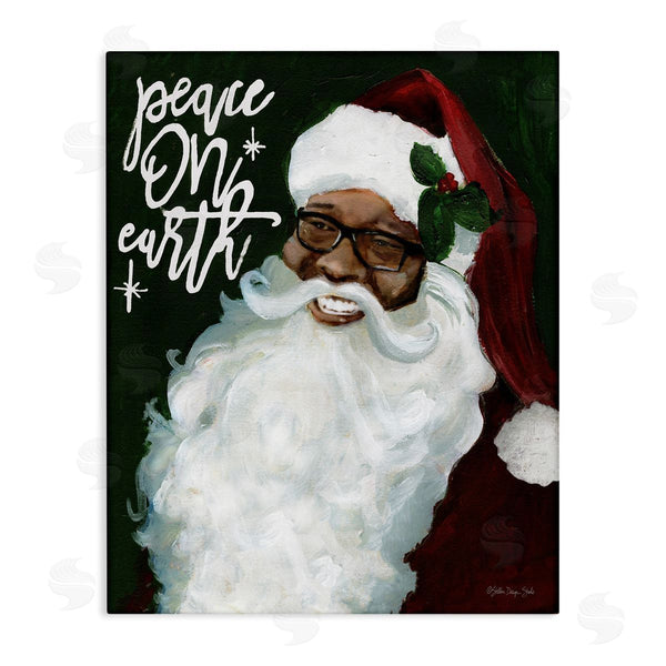 stupell industries Stellar Studio | Peace On Earth Santa