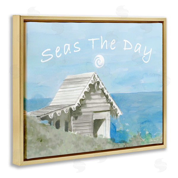 Stupell Industries Stellar Studio | Seas The Day Beach Cottage