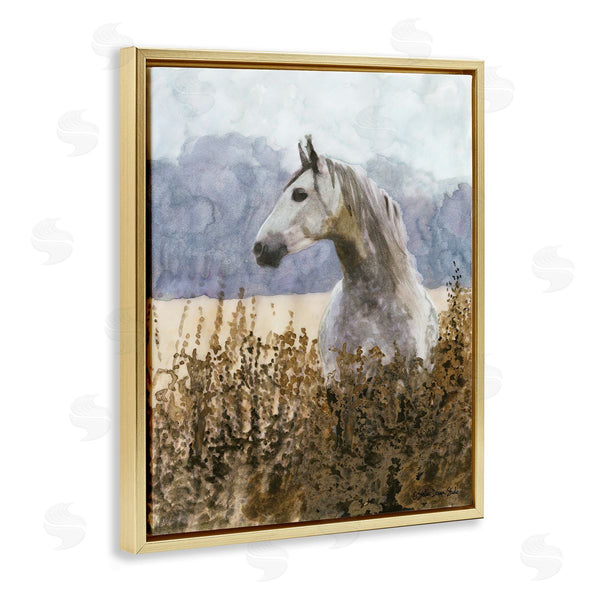Stupell Industries Stellar Studio | Wild Horse In Tall Grass