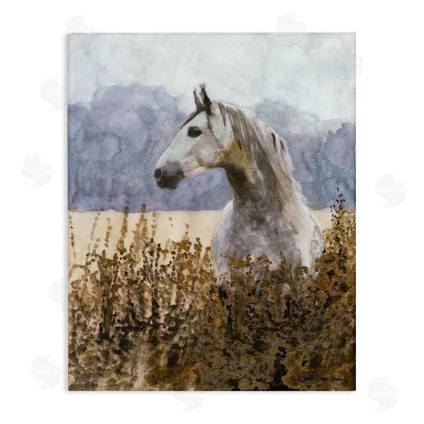 stupell industries Stellar Studio | Wild Horse in Tall Grass