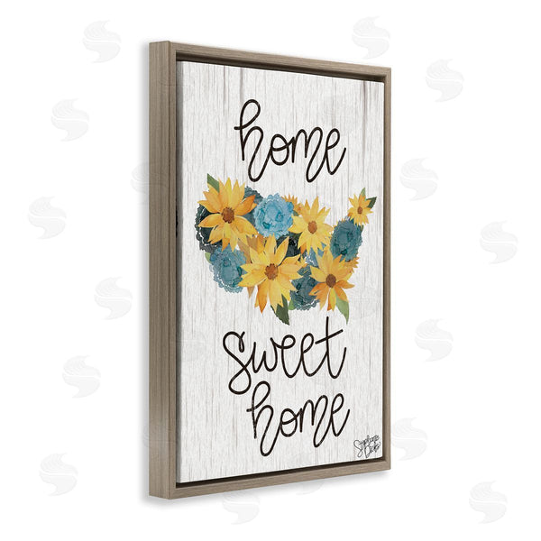 Stupell Industries Stephanie Dicks | Floral Americana Phrase Wall Art