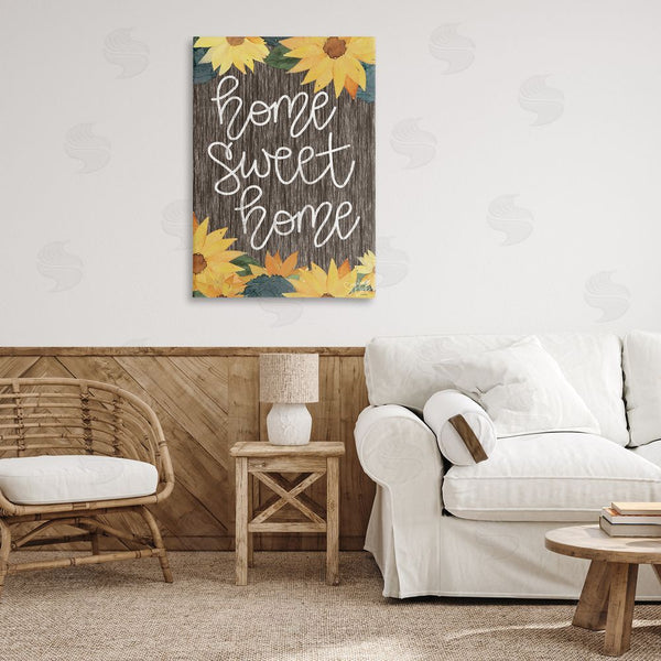 Stupell Industries Stephanie Dicks | Floral Welcome Phrase Wall Art