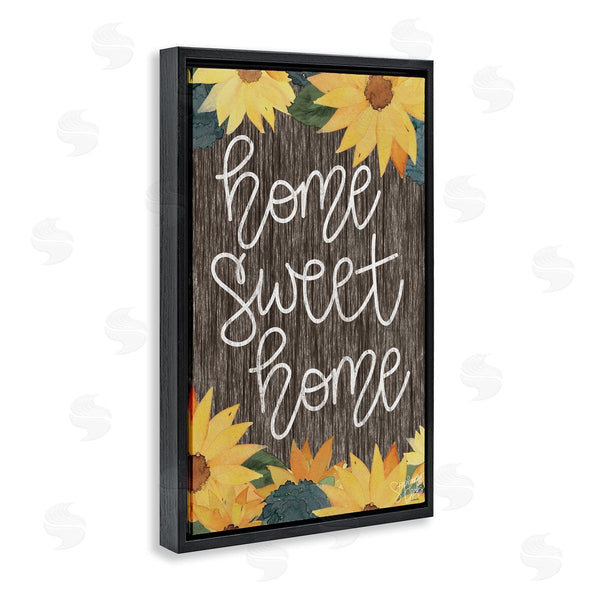 Stupell Industries Stephanie Dicks | Floral Welcome Phrase Wall Art