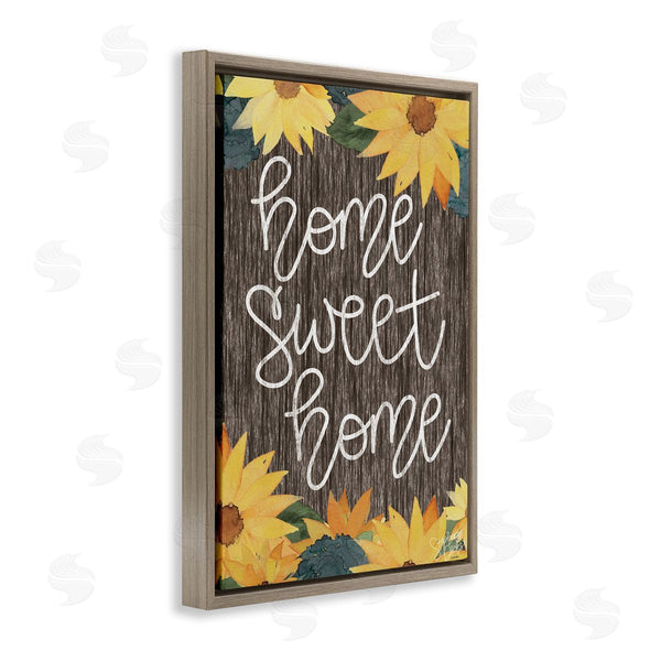 Stupell Industries Stephanie Dicks | Floral Welcome Phrase Wall Art