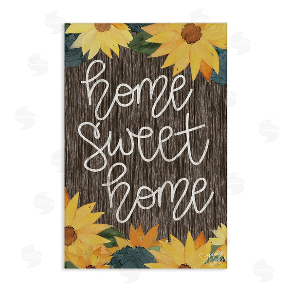 stupell industries Stephanie Dicks | Floral Welcome Phrase Wall Art