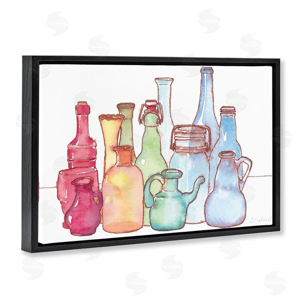 Stupell Industries Stephanie Fielden | Colorful Vases Collection