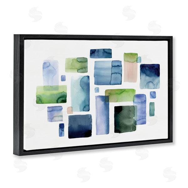 Stupell Industries Stephanie Ryan | Asymmetrical Watercolor Shapes