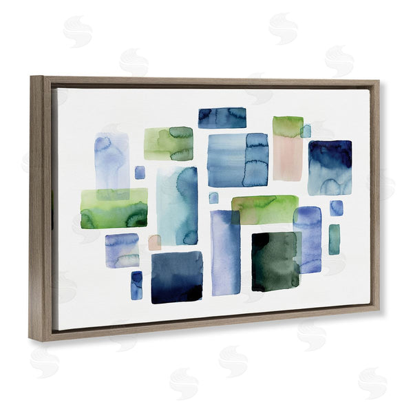 Stupell Industries Stephanie Ryan | Asymmetrical Watercolor Shapes
