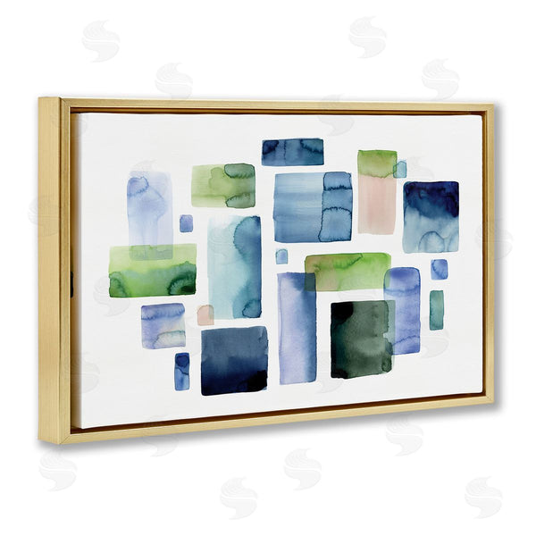 Stupell Industries Stephanie Ryan | Asymmetrical Watercolor Shapes