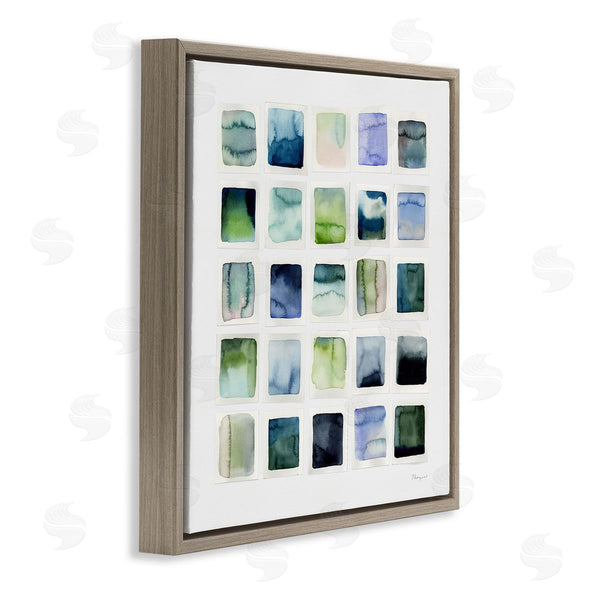 Stupell Industries Stephanie Ryan | Watercolor Patterned Squares