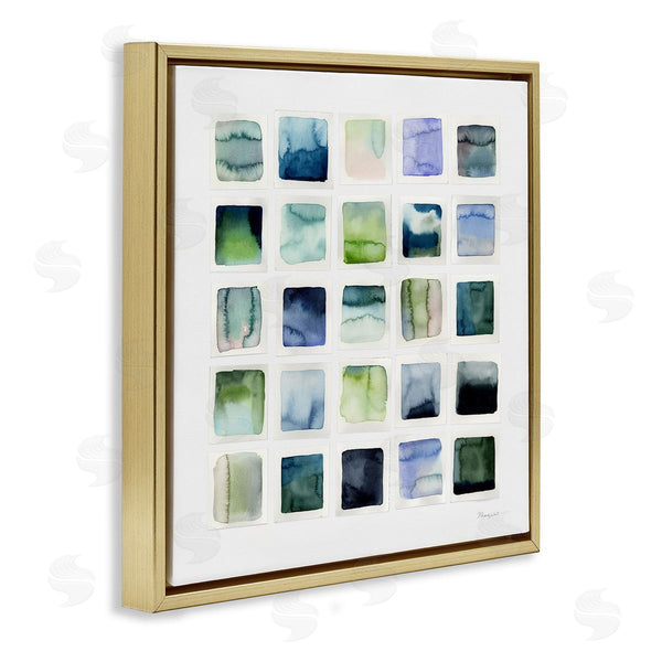 Stupell Industries Stephanie Ryan | Watercolor Patterned Squares
