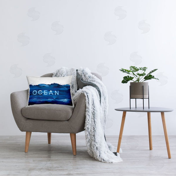 Stupell Industries Stephanie Workman Marrott | Abstract Ocean Phrase