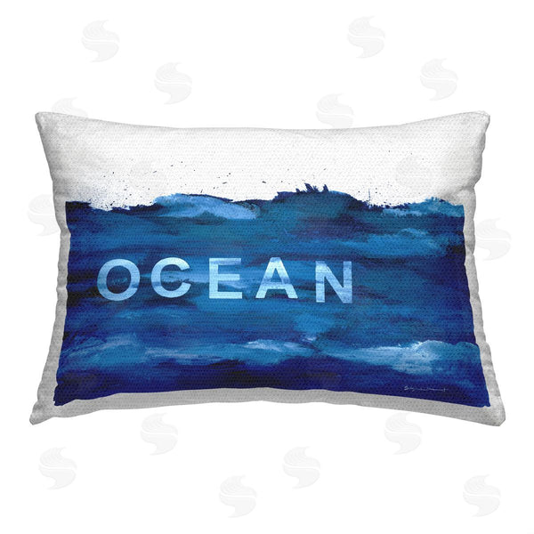 Stupell Industries Stephanie Workman Marrott | Abstract Ocean Phrase