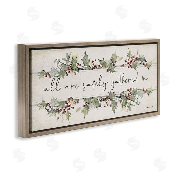 Stupell Industries Stephanie Workman Marrott | All Safely Gathered Phrase Wall Art