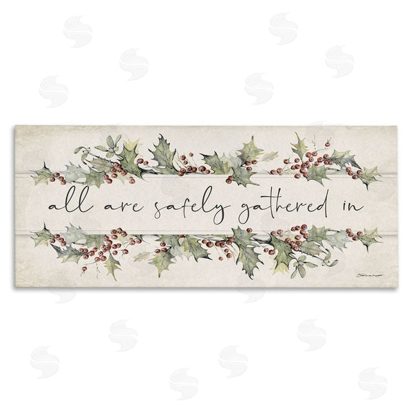 stupell industries Stephanie Workman Marrott | All Safely Gathered Phrase Wall Art