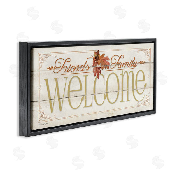 Stupell Industries Stephanie Workman Marrott | Autumn Friends Family Welcome Wall Art