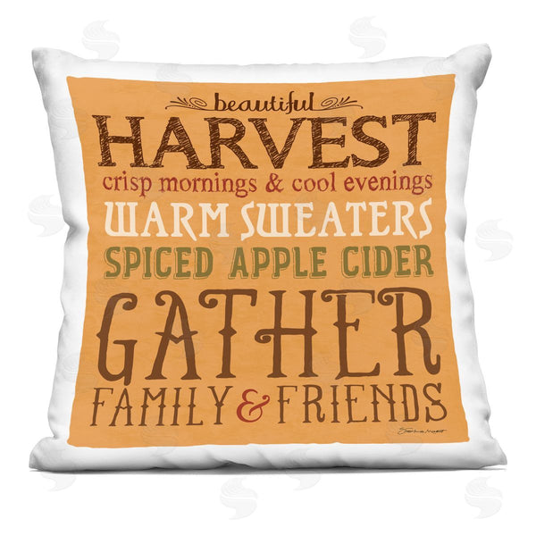 stupell industries Stephanie Workman Marrott | Beautiful Harvest Printed Throw Pillow