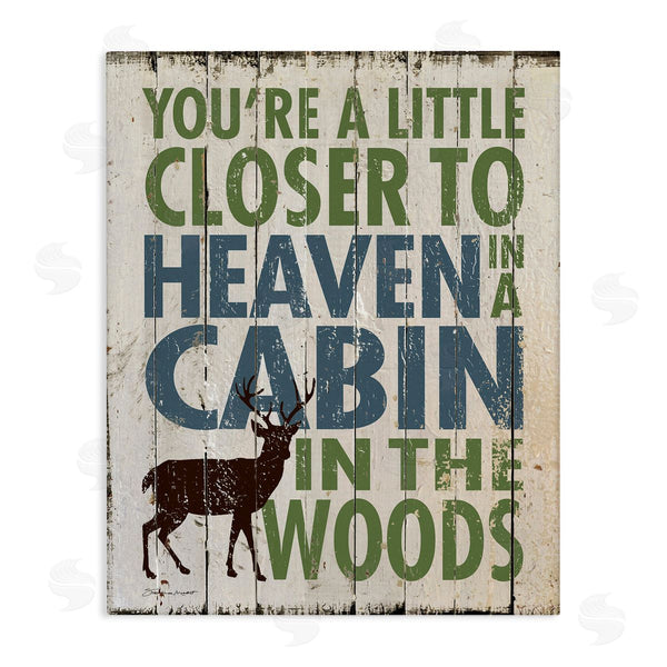 stupell industries Stephanie Workman Marrott | Closer to Heaven in a Cabin