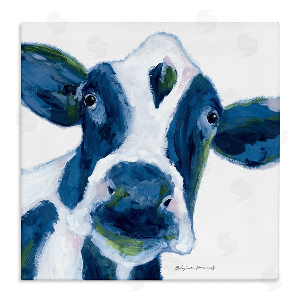 stupell industries Stephanie Workman Marrott | Country Cow Face Farm Animal Wall Art