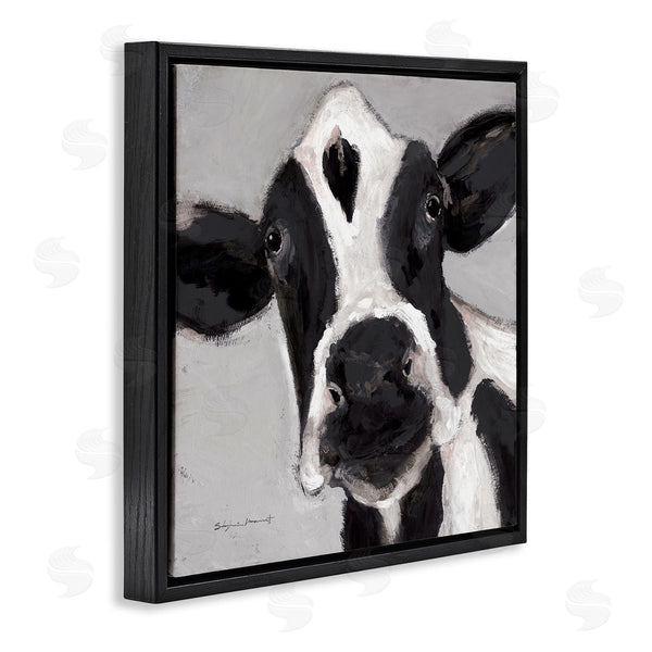 Stupell Industries Stephanie Workman Marrott | Country Cow Farmhouse Portrait Wall Art