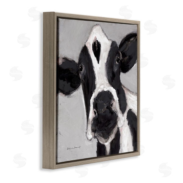 Stupell Industries Stephanie Workman Marrott | Country Cow Farmhouse Portrait Wall Art