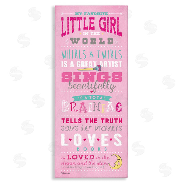 stupell industries Stephanie Workman Marrott | Favorite Little Girl In The World