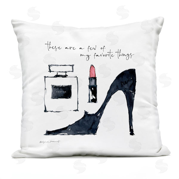 Stupell Industries Stephanie Workman Marrott | Favorite Things Fashion Printed Throw Pillow