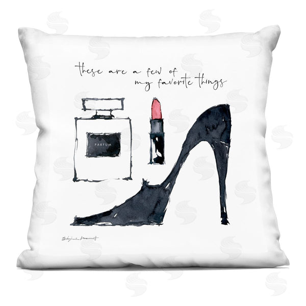 stupell industries Stephanie Workman Marrott | Favorite Things Fashion Printed Throw Pillow