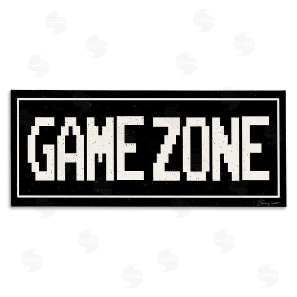 stupell industries Stephanie Workman Marrott | Game Zone Phrase Minimal Retro Arcade Typography