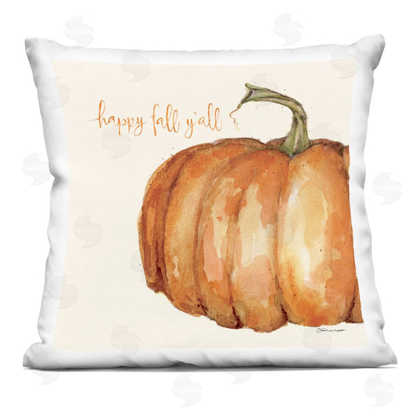 stupell industries Stephanie Workman Marrott | Happy Fall Y'all Printed Throw Pillow