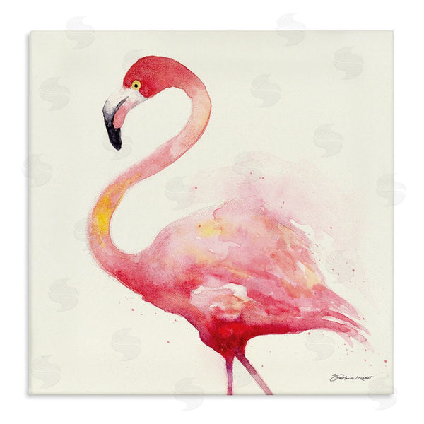 stupell industries Stephanie Workman Marrott | Minimal Flamingo Bird Watercolor Wall Art