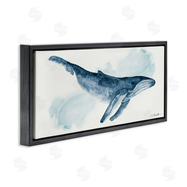 Stupell Industries Stephanie Workman Marrott | Nautical Humpback Whale Wall Art