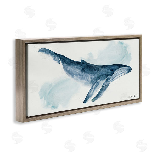 Stupell Industries Stephanie Workman Marrott | Nautical Humpback Whale Wall Art