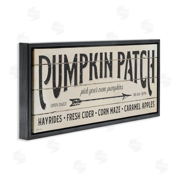 Stupell Industries Stephanie Workman Marrott | Pumpkin Patch Autumn Sign Wall Art