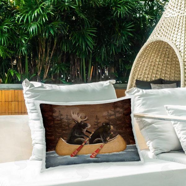 Stupell Industries Stephanie Workman Marrott | Rustic Animals Canoe