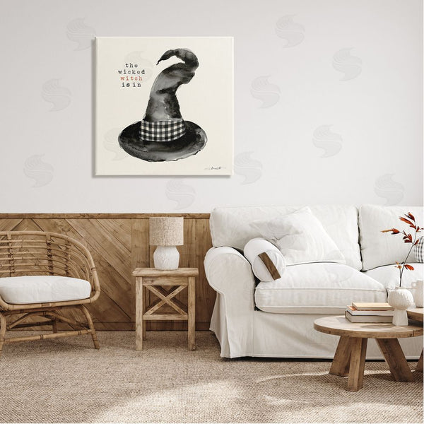 Stupell Industries Stephanie Workman Marrott | The Wicked Witch Is In Halloween Wall Art