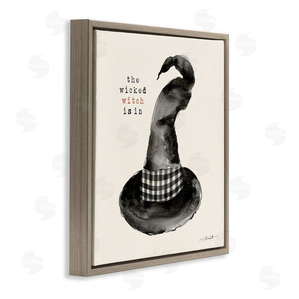 Stupell Industries Stephanie Workman Marrott | The Wicked Witch Is In Halloween Wall Art