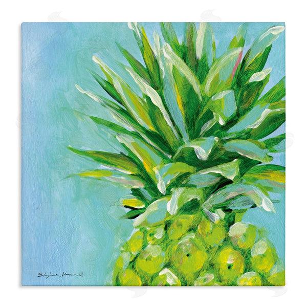 stupell industries Stephanie Workman Marrott | Tropical Pineapple on Blue