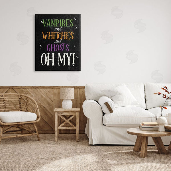 Stupell Industries Stephanie Workman Marrott | Vampires Witches & Ghosts Wall Art