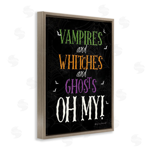 Stupell Industries Stephanie Workman Marrott | Vampires Witches & Ghosts Wall Art