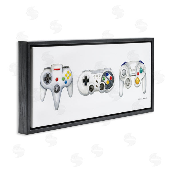 Stupell Industries Stephanie Workman Marrott | Vintage Video Game Controllers Wall Art