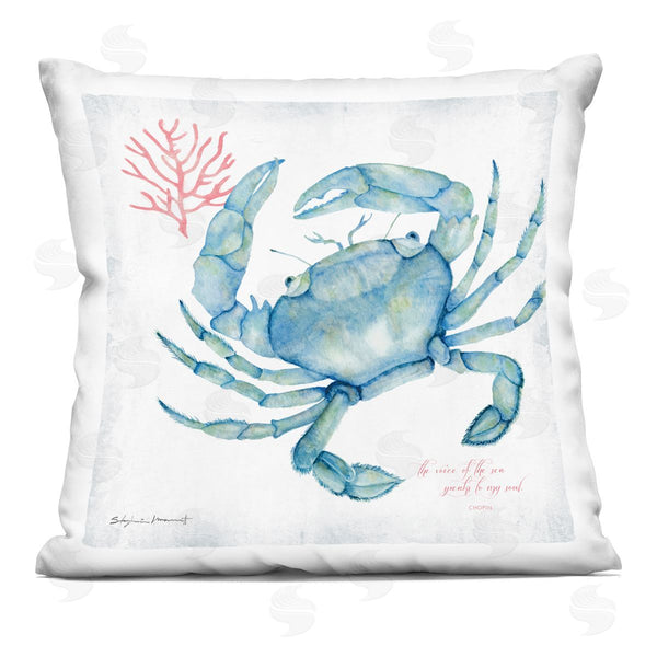 stupell industries Stephanie Workman Marrott | Voice Of the Sea Printed Throw Pillow