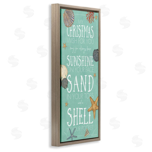 Stupell Industries Stephanie Workman Marrott | Wish For You Christmas Phrase Wall Art