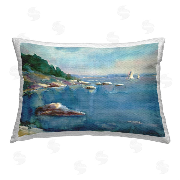 Stupell Industries Stephen Calcasola | Blue Ocean Scenery