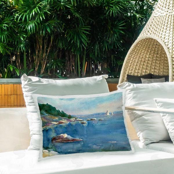 Stupell Industries Stephen Calcasola | Blue Ocean Scenery