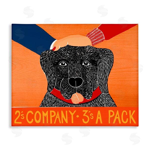 stupell industries Stephen Huneck | 2's Company Dog Wall Art