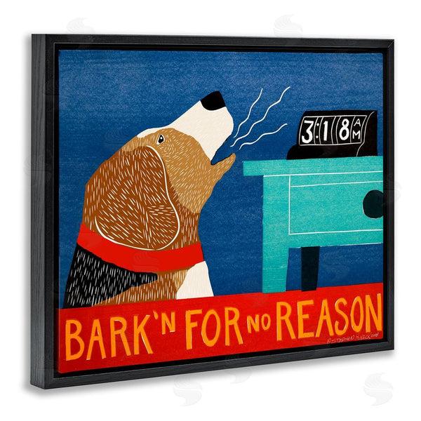 Stupell Industries Stephen Huneck | Bark'n For No Reason Wall Art