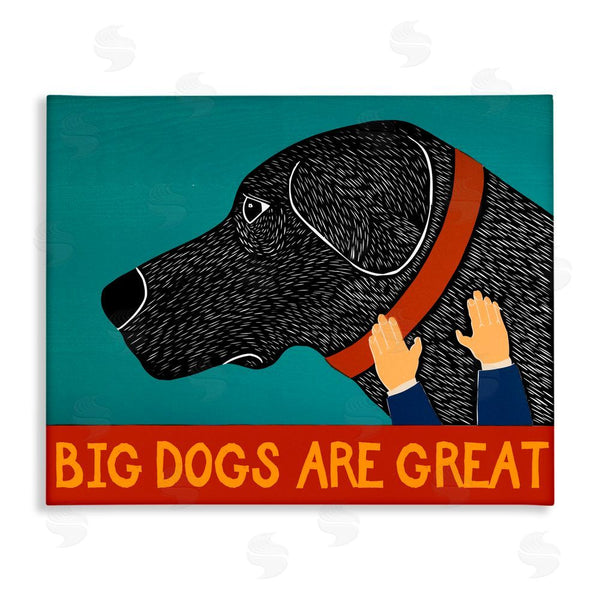 stupell industries Stephen Huneck | Big Dogs Are Great Wall Art