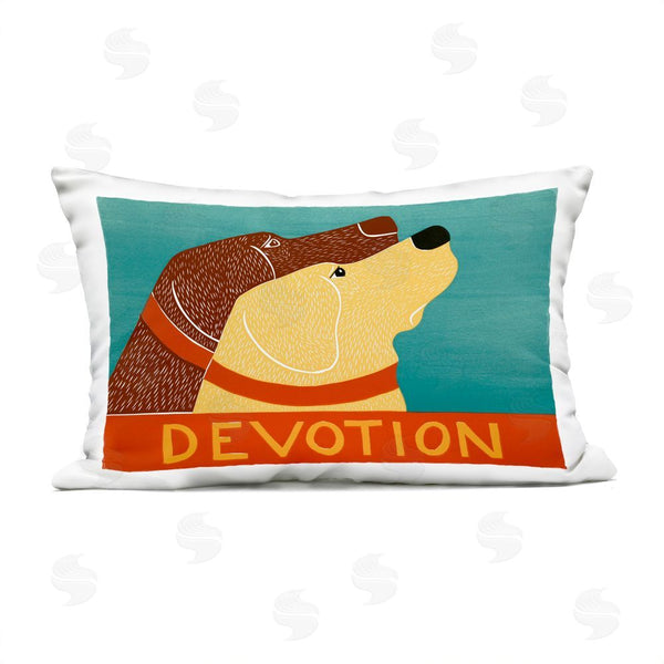 Stupell Industries Stephen Huneck | Devotion Dog Duo Printed Throw Pillow